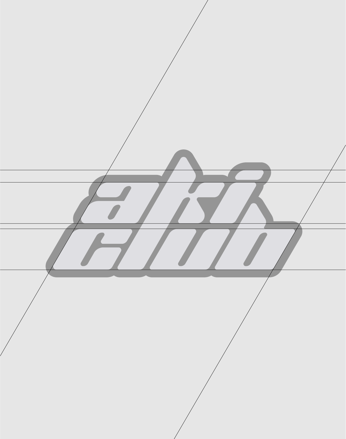 Akiclub logo construction