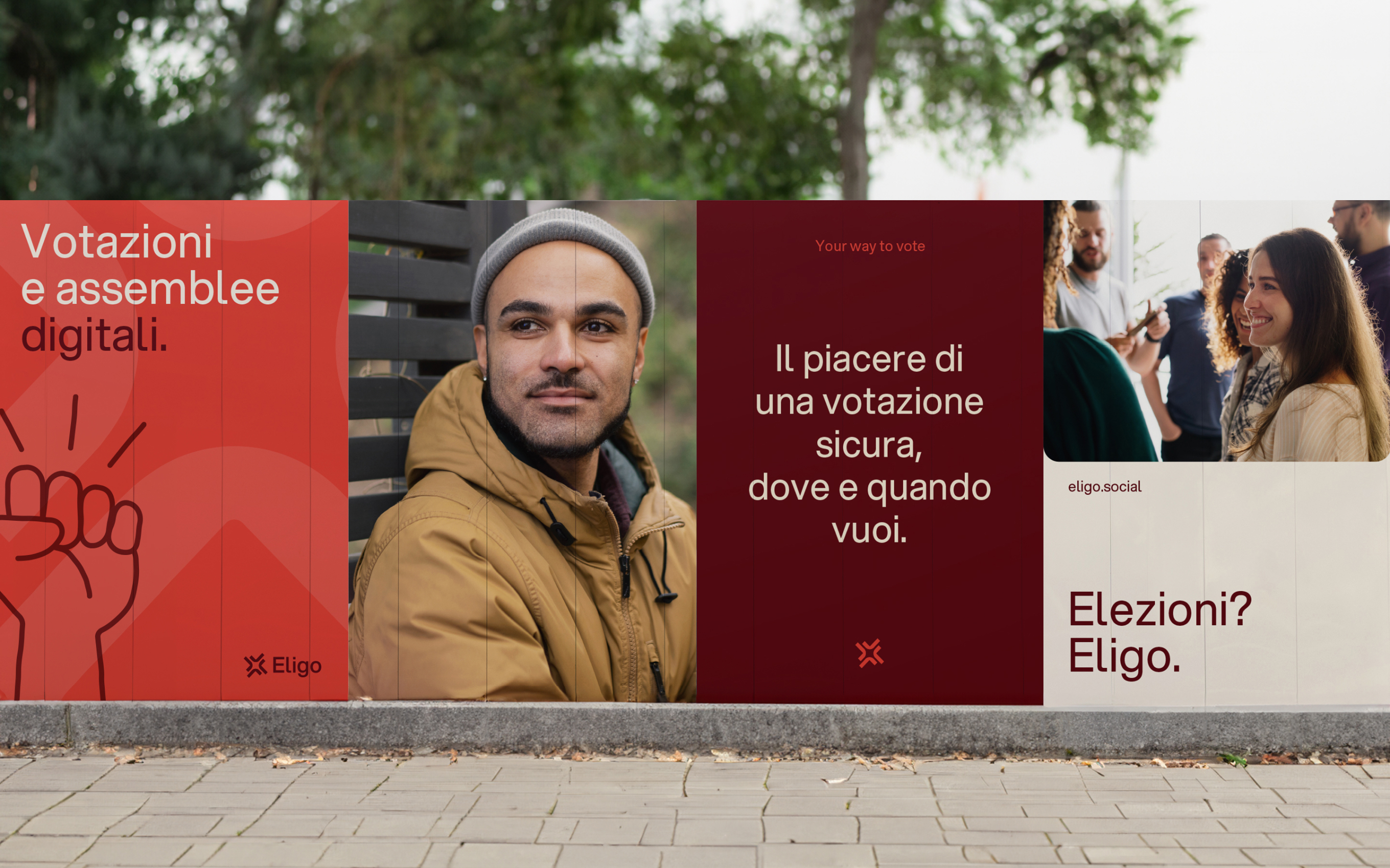 Eligo billboard