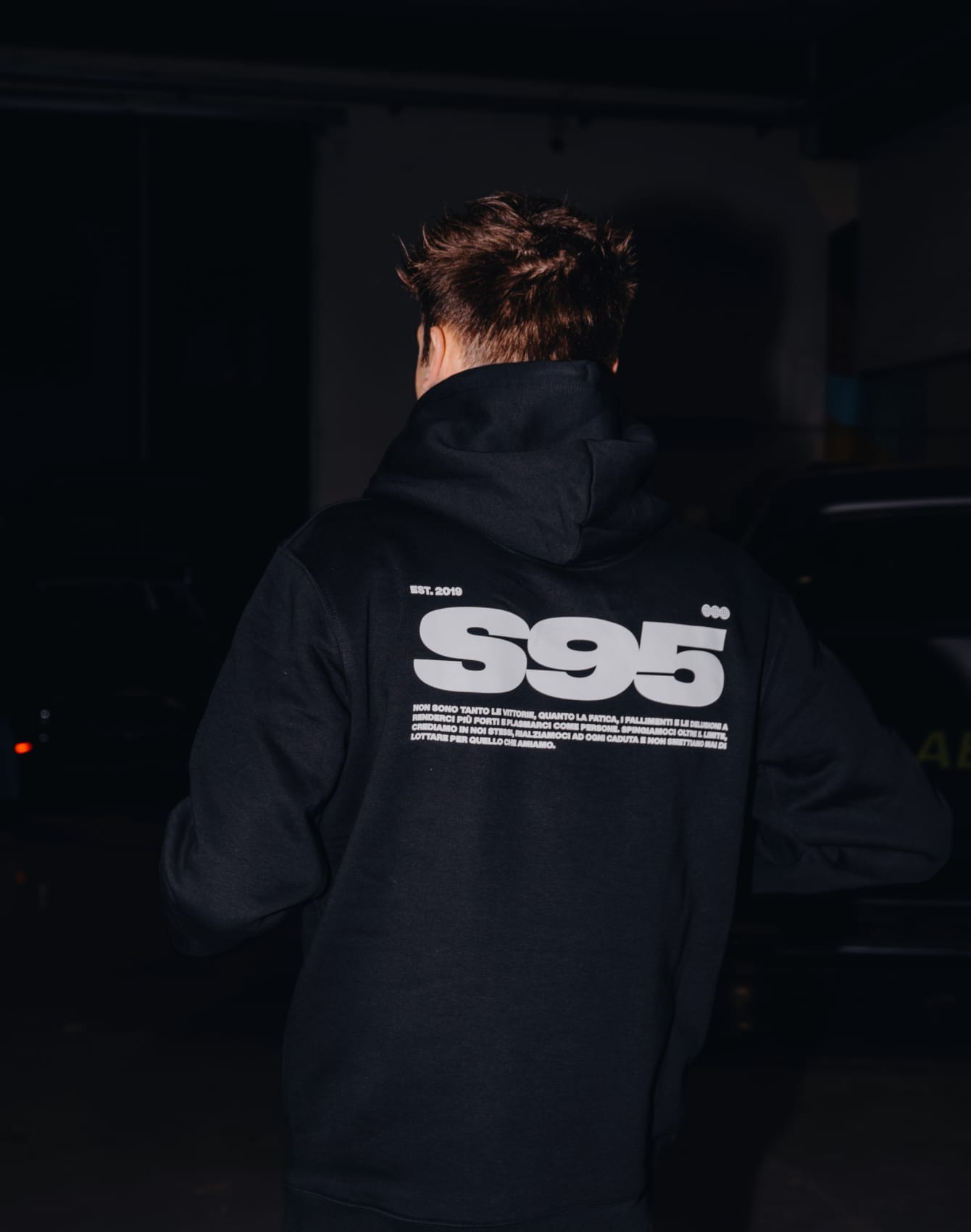 S95 hoodie back
