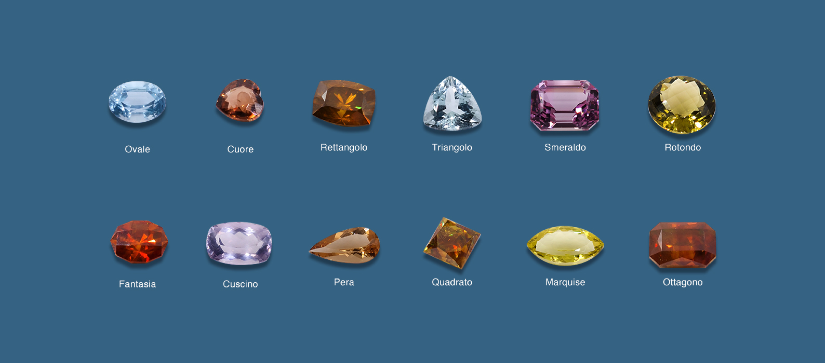 Capricci gem cut types