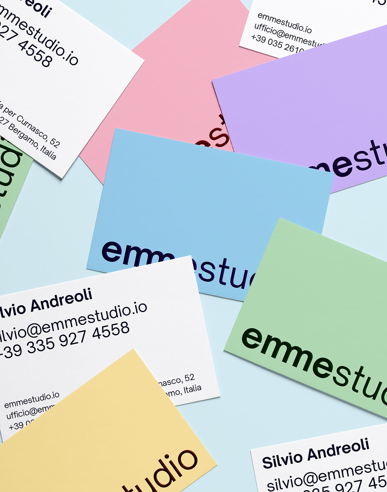 Emmestudio business cards