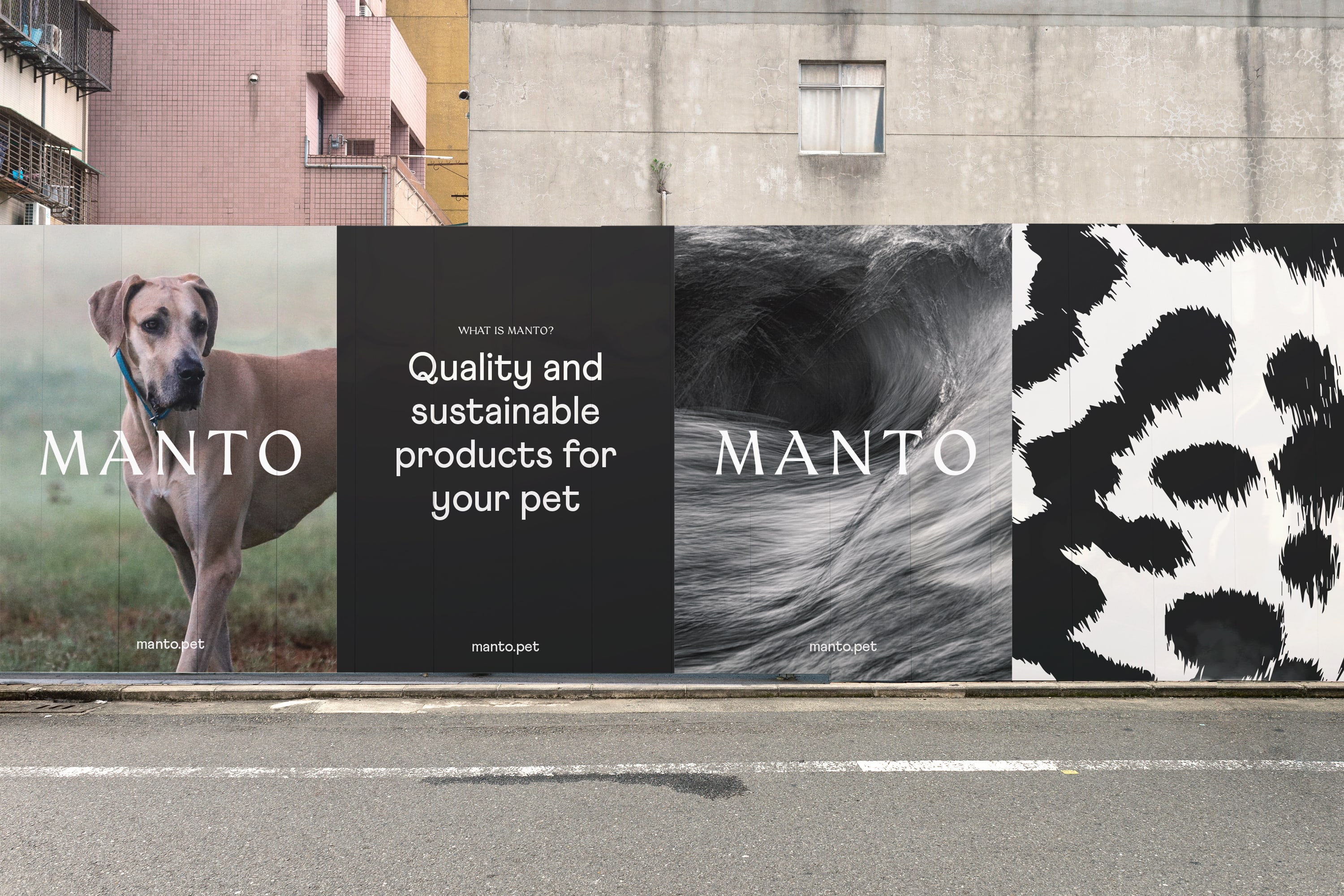 Manto billboard