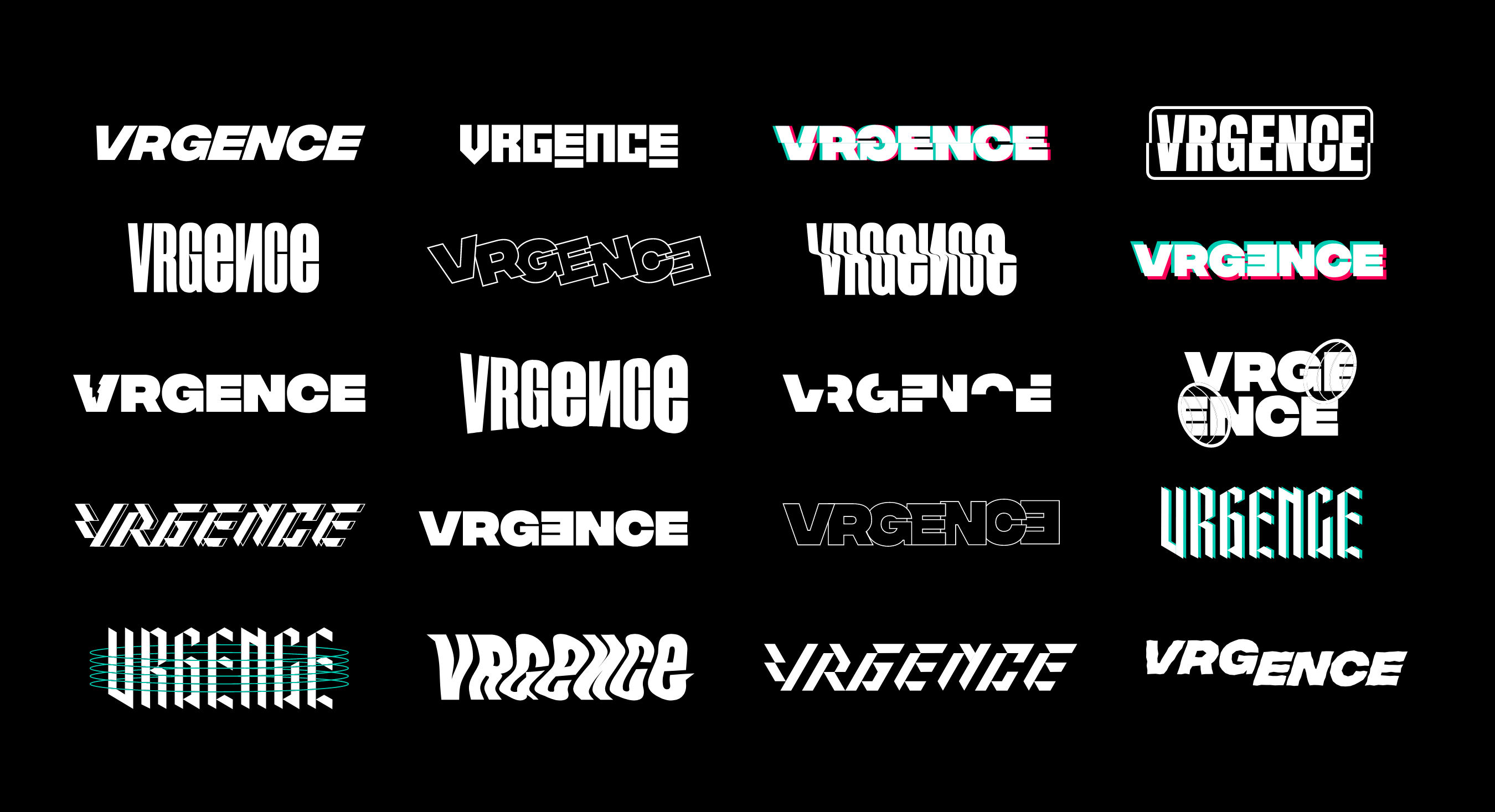 VRGENCE proposte logo