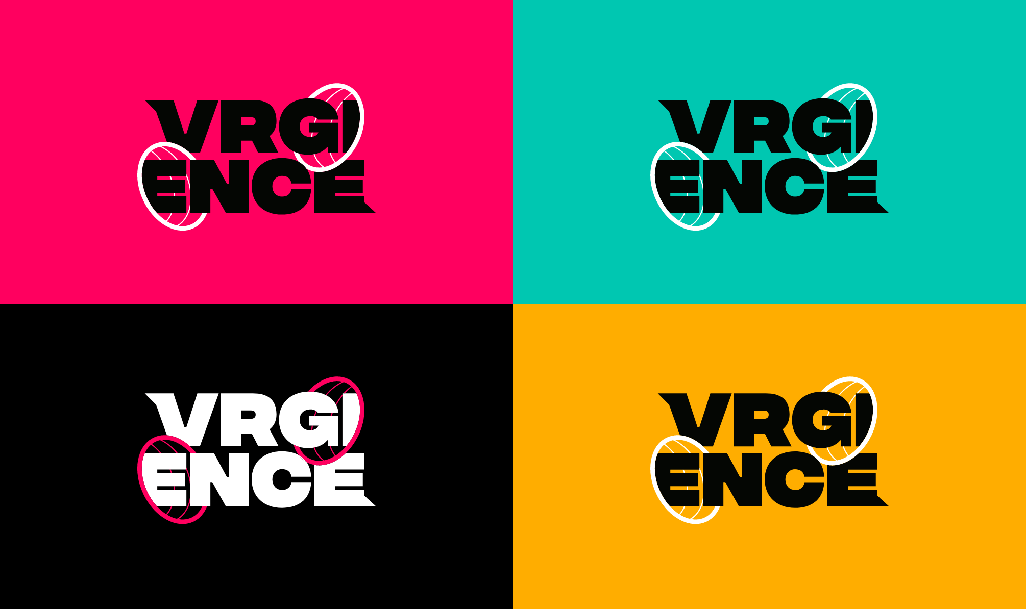 VRGENCE logo varianti colore
